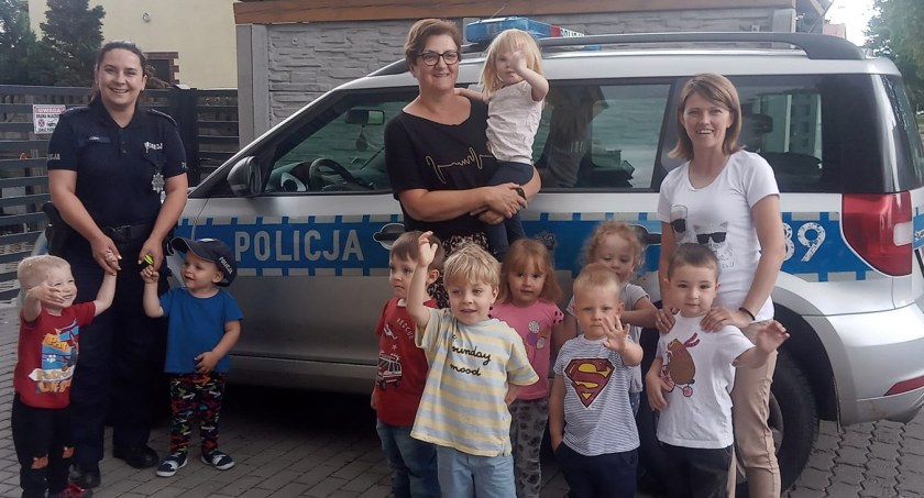 Policja odwiedziła przedszkole