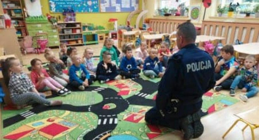 Policja odwiedziłą przedszkole w Lotyniu