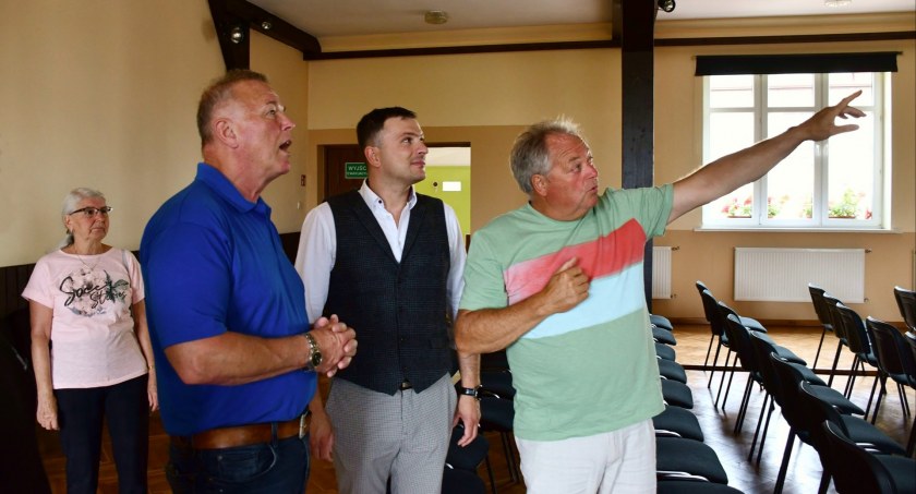 Delegacja z Eggesin w Zakrzewie  