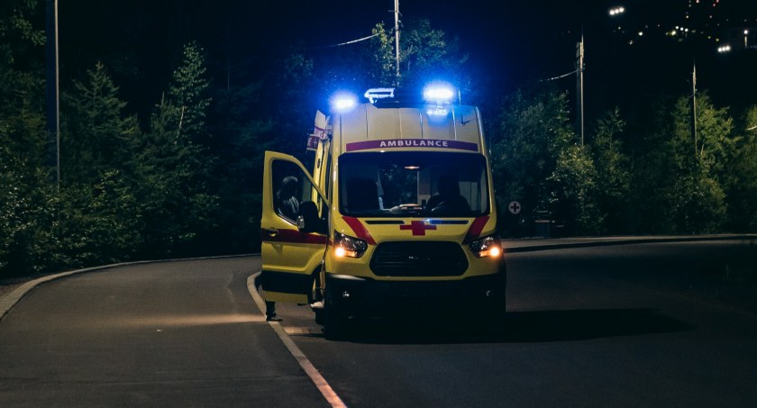 Wypadek na trasie Kleszczyna-Sławianowo