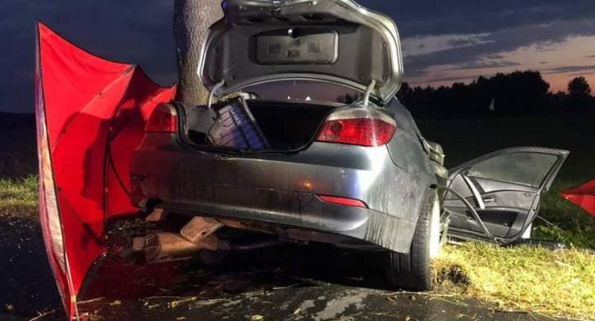 Śmiertelny wypadek na drodze nr 190
