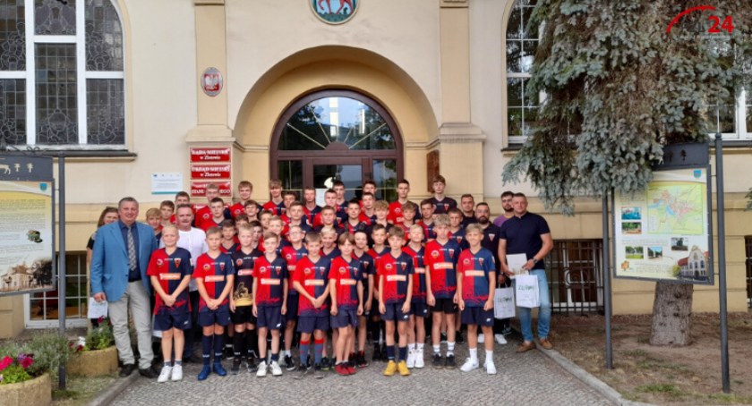 Sportowa wizyta w Urzędzie Miasta