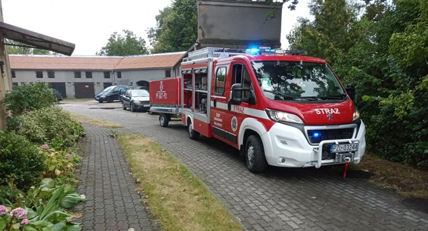 Obfite deszcze w powiecie złotowskim