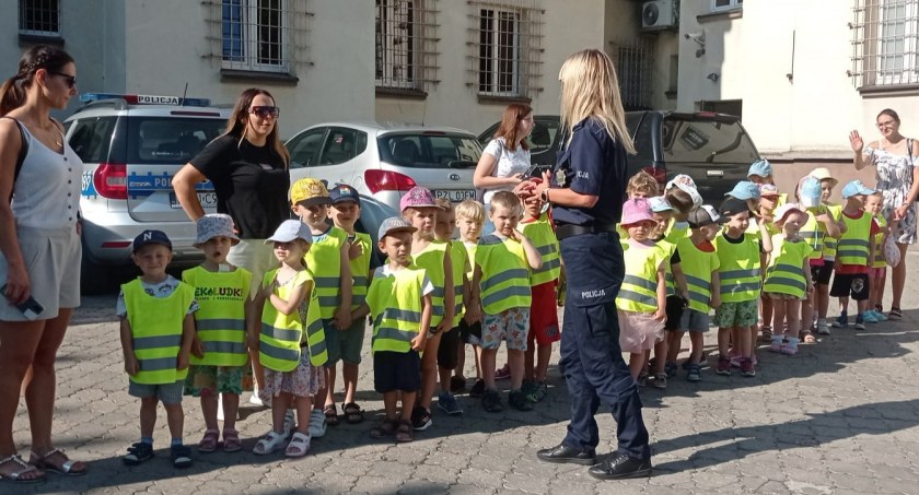 Przedszkolacy odwiedzili złotowską policję