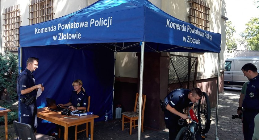 Znakowanie rowerów w powiecie złotowskim