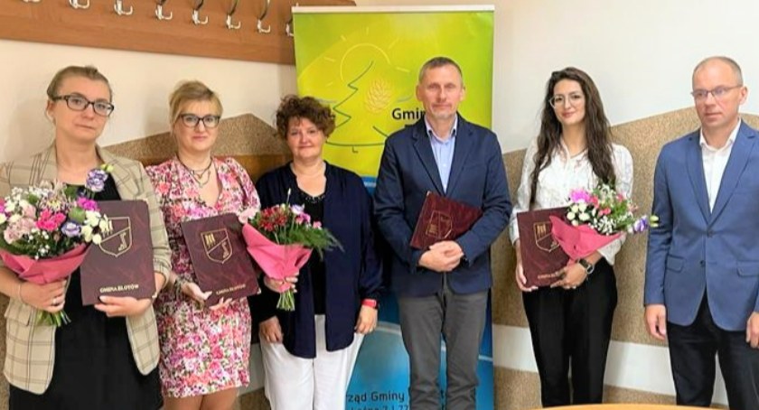 Trzy nauczycielki z nowym stopniem