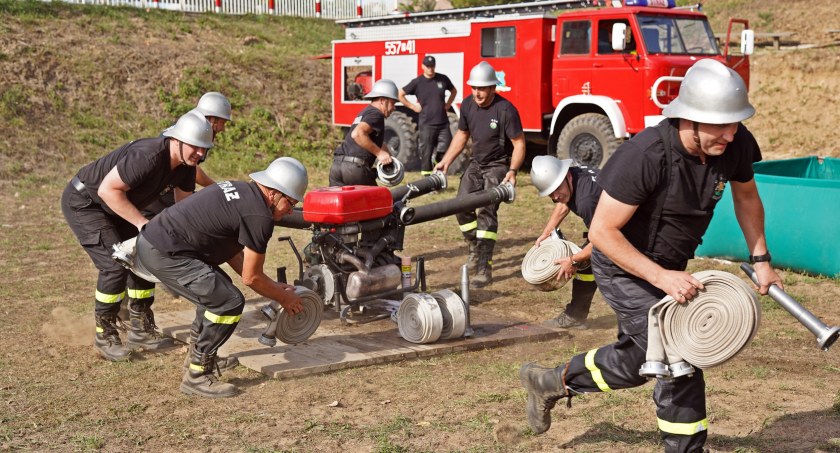 Turniej strażaków oldbojów 40+ w Luchowie