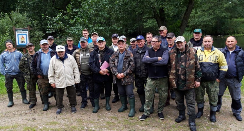 Towarzyskie zawody PZW Delfin