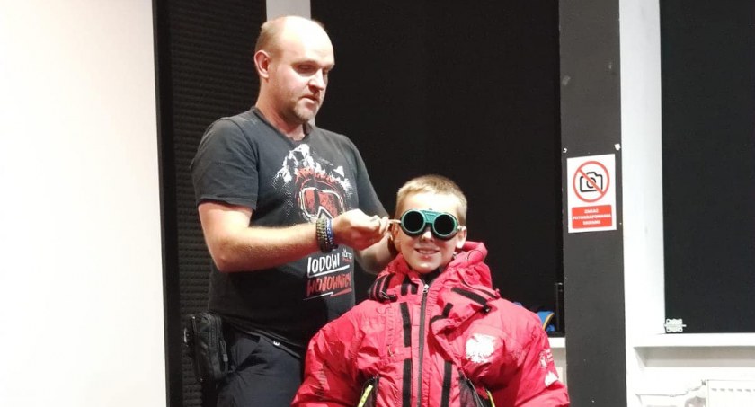 Paweł Nerkowski w krajeńskiej bibliotece