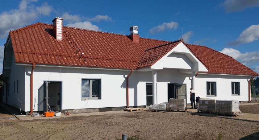 Świetlica wiejska w Skórce prawie gotowa