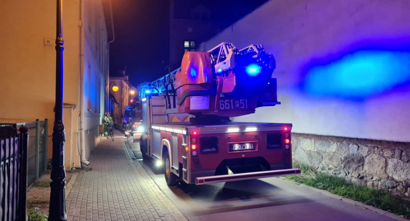 Pożar garnka w mieszkaniu w Złotowie
