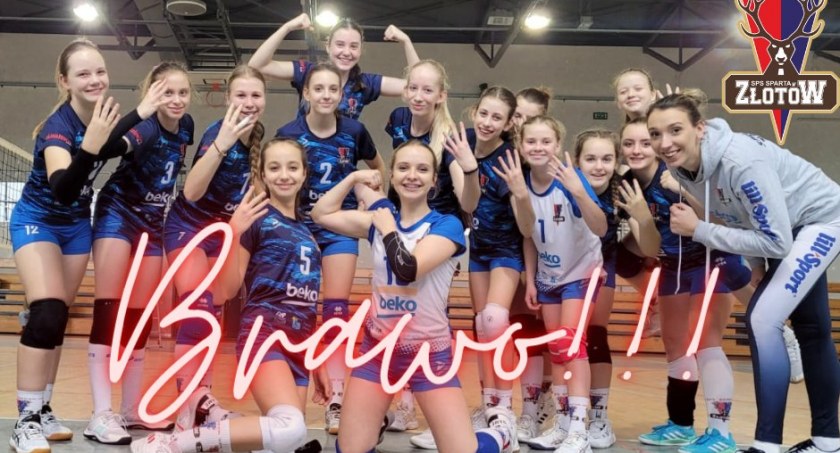 Udany weekend siatkarek SPS Sparta Złotów