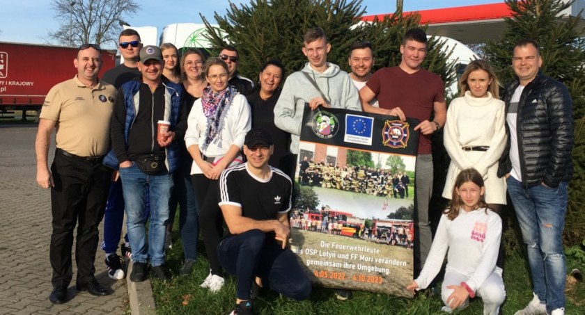 Strażacy z OSP Lotyń szkolili się w Niemczech