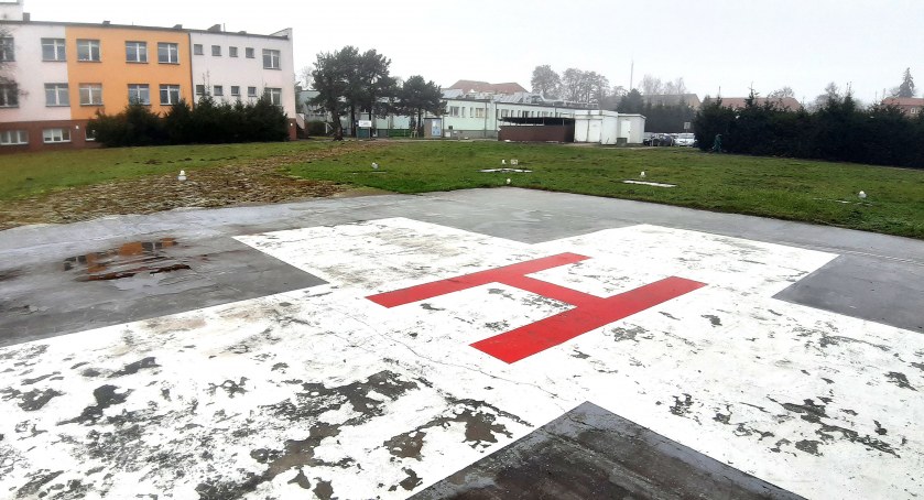 Szpitalne lądowisko dla śmigłowców w Złotowie grozi katastrofą. Zostało zamknięte