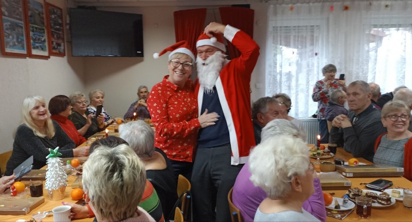 Mikołajki w okoneckim Klubie Seniora