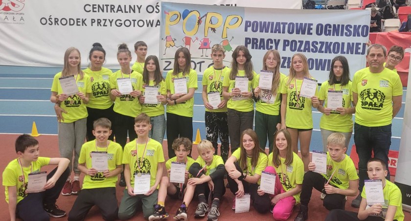 Złotowianie na Halowych Ogólnopolskich Czwartkach Lekkoatletycznych