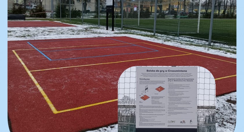 W Złotowie powstało boisko do crossmintona