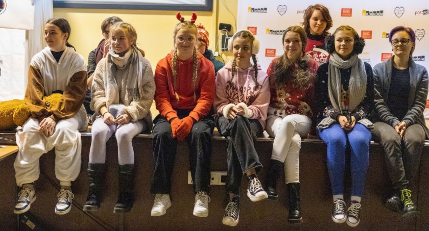 Zimowy spektakl w złotowskim Ekonomie