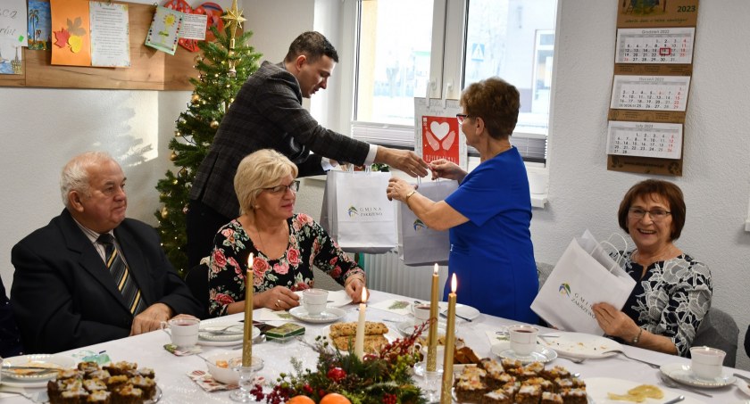 Wigilia w zakrzewskim Klubie Senior+