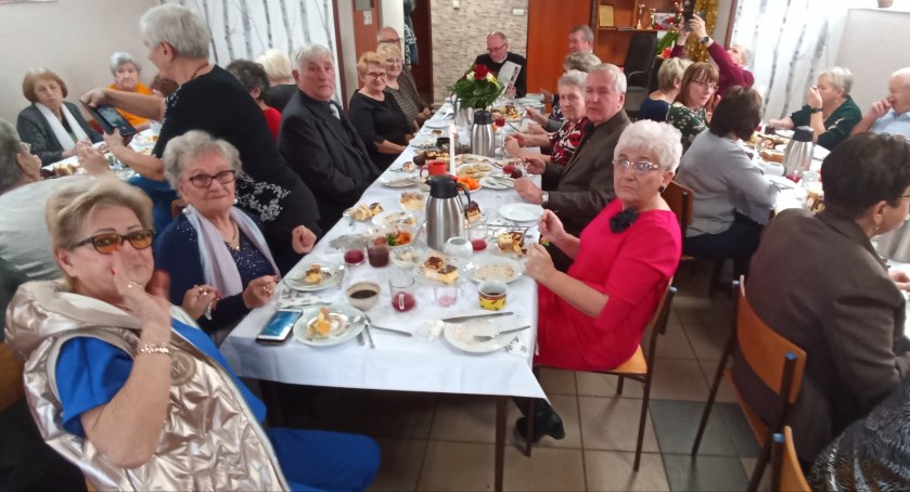 Spotkanie opłatkowe członków okoneckiego Klubu Seniora