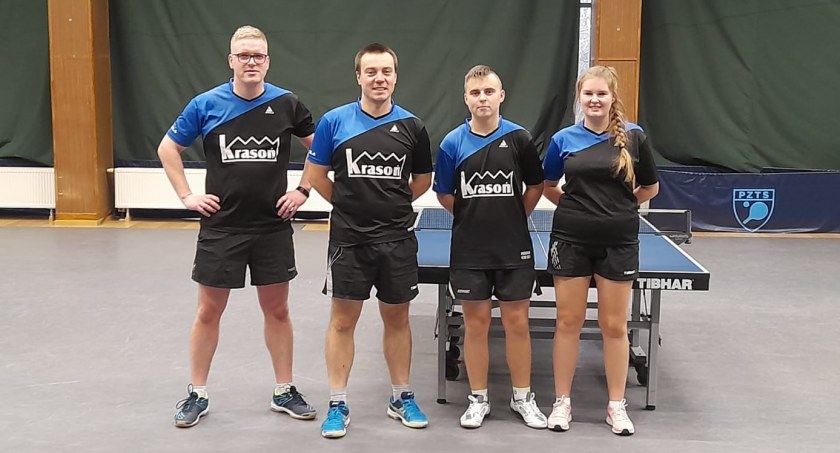 Pożegnalne zwycięstwo tenisistów stołowych GKTS Krajna 