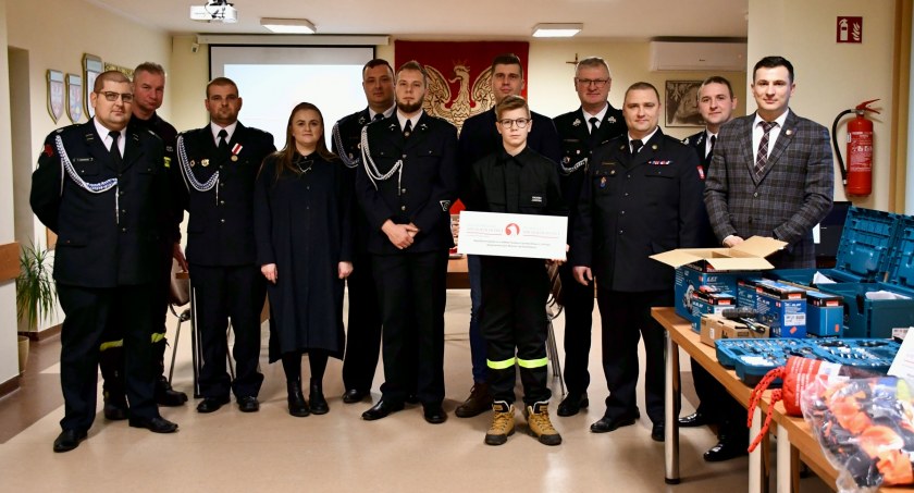 OSP Głomsk z nowym wyposażeniem