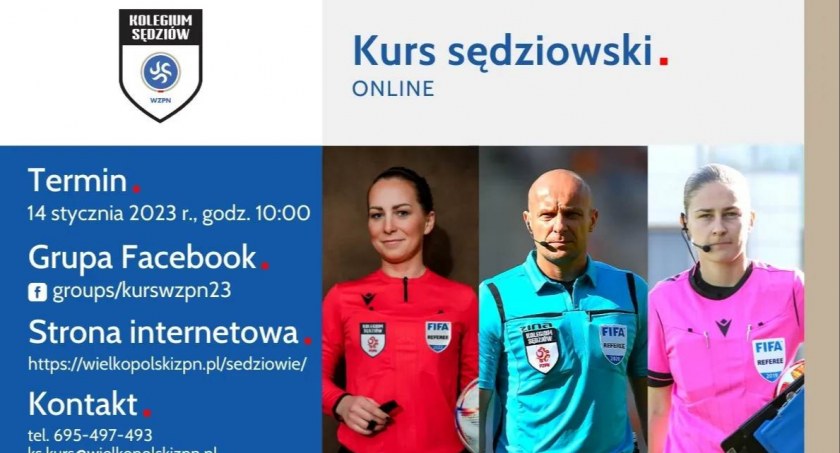 Rusza kurs sędziowski. Zostań sędzią piłki nożnej