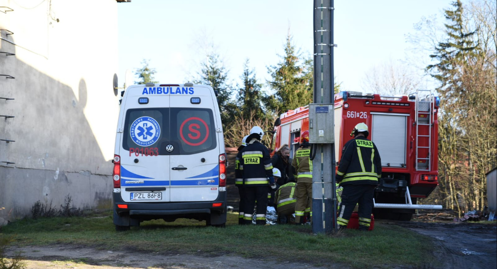 W Grodnie wybuchł gaz. Są poszkodowani