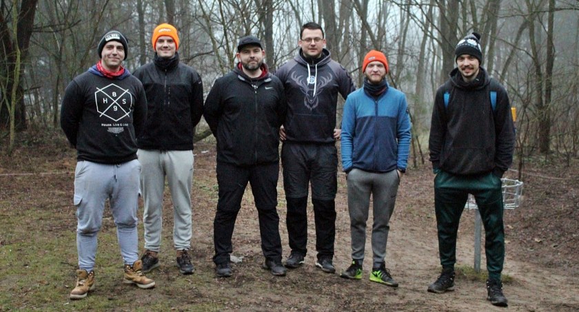 Noworoczne Deble z Bucks Disc Golf Club Złotów
