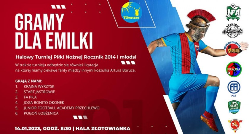 Turniej Gramy dla Emilki - zaproszenie do licytacji