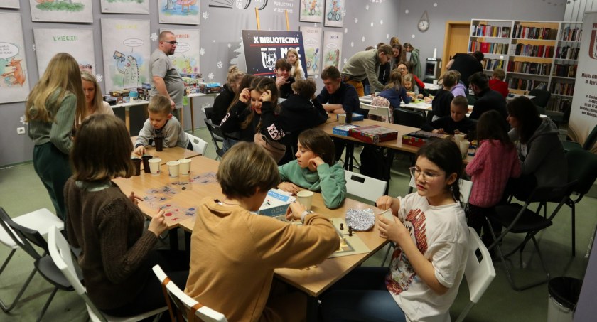 Biblioteczna Noc Gier Planszowych w Złotowie