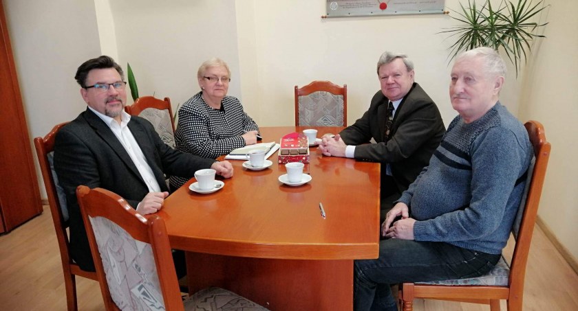 Spotkanie burmistrza Krajenki z przedstawicielami działkowców