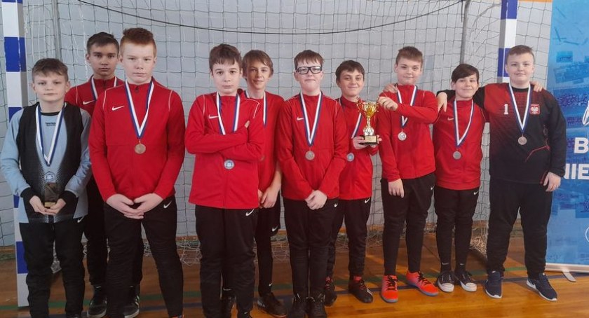 Medalowy występ młodzików GTS Lipka
