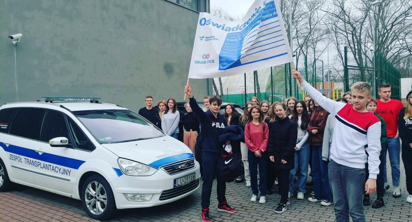 Kampania Drugie Życie w złotowskim Ogólniaku