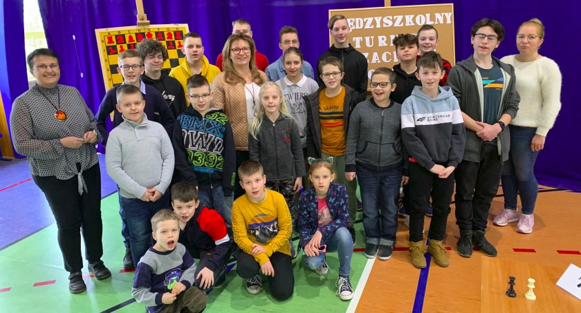 Międzyszkolny Turniej Szachowy w Lotyniu