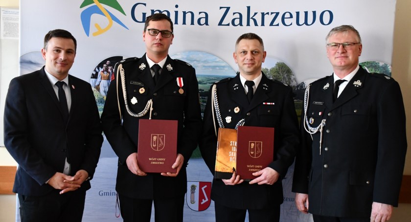 Mateusz Wiebskowski nowym Komendantem Gminnego ZOSP RP w Zakrzewie