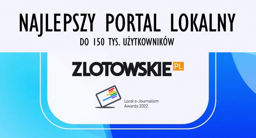 ZLOTOWSKIE.PL najlepszym portalem w Polsce! Wielki sukces redakcji!