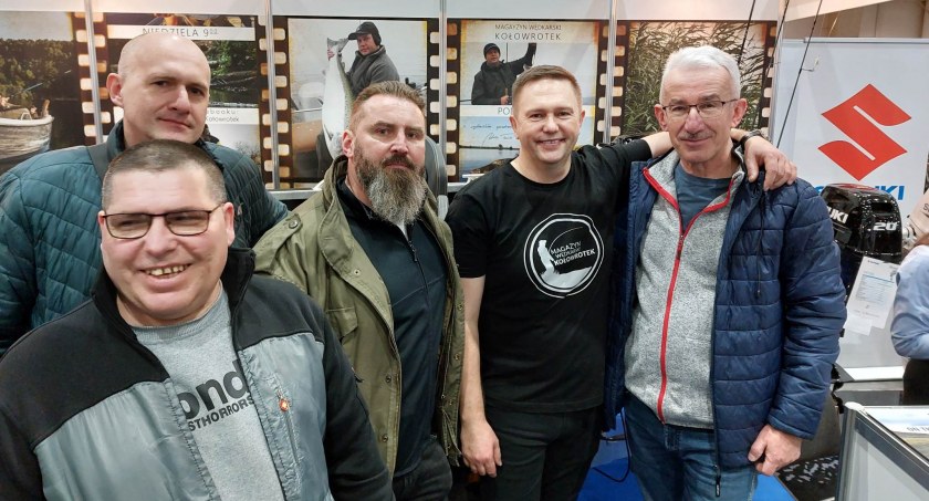 Członkowie PZW w Złotowie na poznańskiej Rybomanii