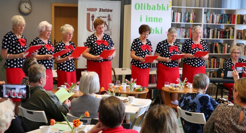 Olibabki i inne babki. Dzień Kobiet w złotowskiej bibliotece