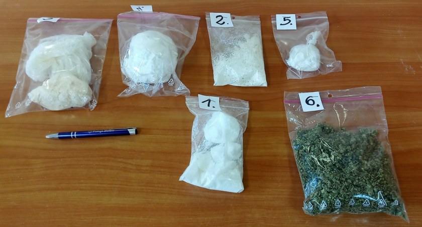Ponad pół kilograma narkotyków w garażu. Mężczyźnie grozi do 10 lat więzienia