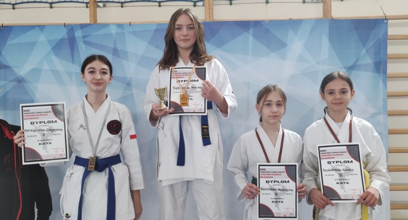 Powiatowy Turniej Karate o Puchar Młodego Wojownika w Tarnówce 