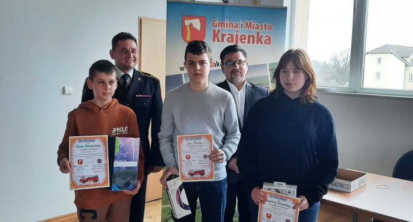 Gminne eliminacje do Turnieju Wiedzy Pożarniczej w Krajence