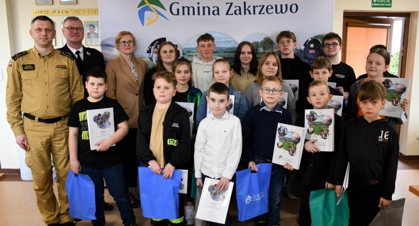 Gminny etap Turnieju Wiedzy Pożarniczej w Zakrzewie