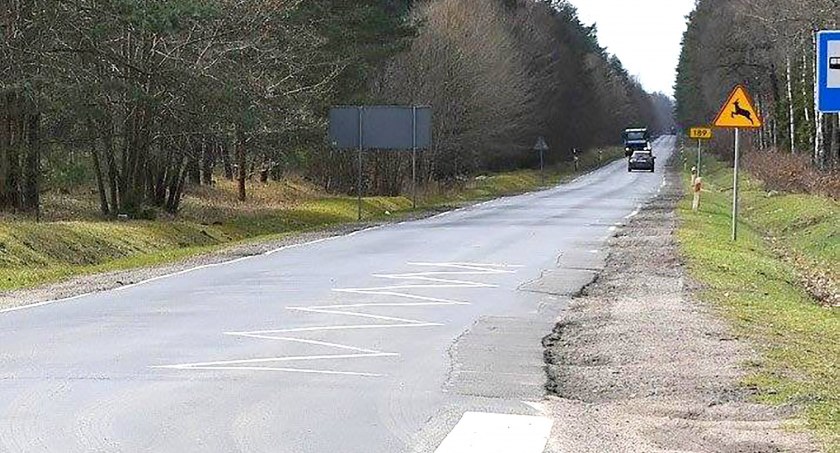 Do granicy powiatu nową drogą