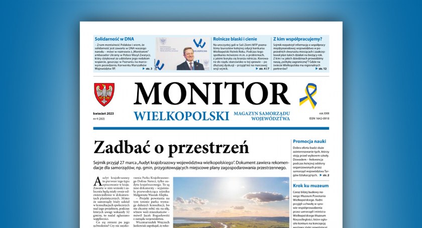 Monitor Wielkopolski - kwiecień 2023