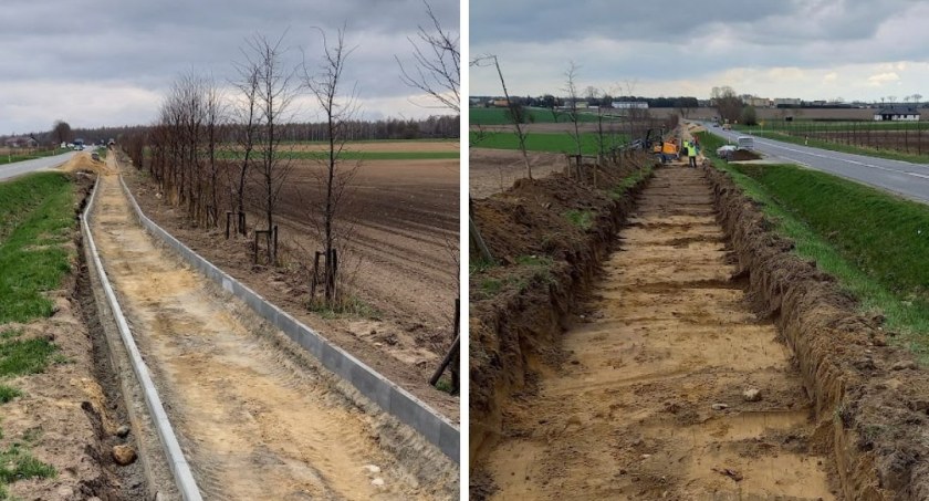 Budowa ścieżki rowerowej między Lipką i Debrznem Wsią idzie pełną parą
