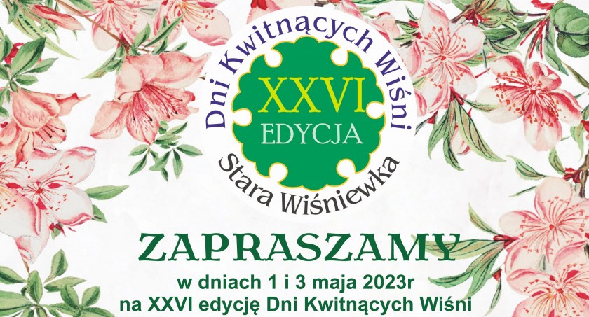 XXVI edycja Dni Kwitnących Wiśni w Starej Wiśniewce