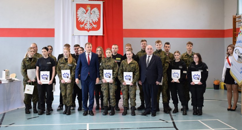 Pożegnanie z absolwentami CKZiU w Złotowie