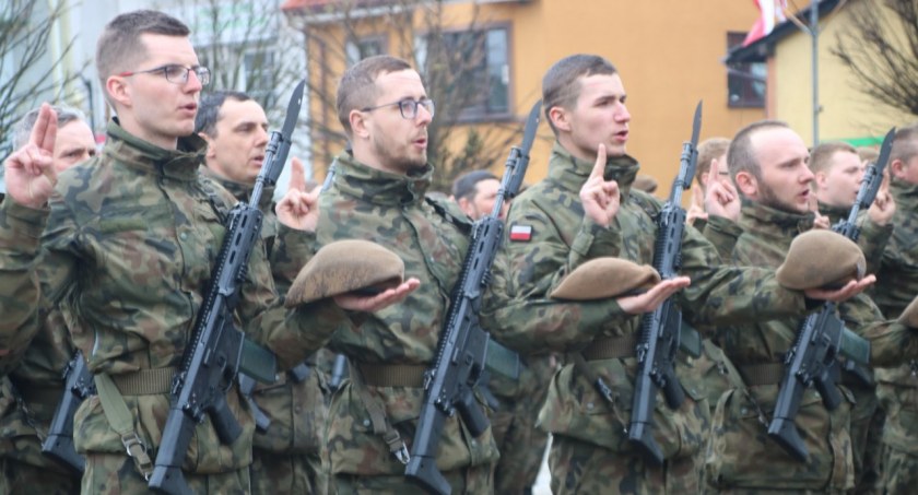 Przysięga Terytorialsów w Złotowie