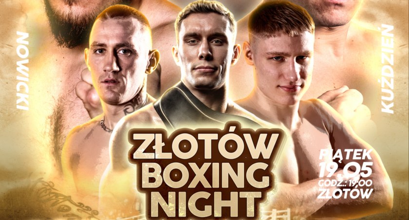 Złotów Boxing Night już w najbliższy piątek 